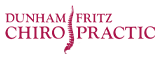The Dunham-Fritz Chiropractic website scrolling logo